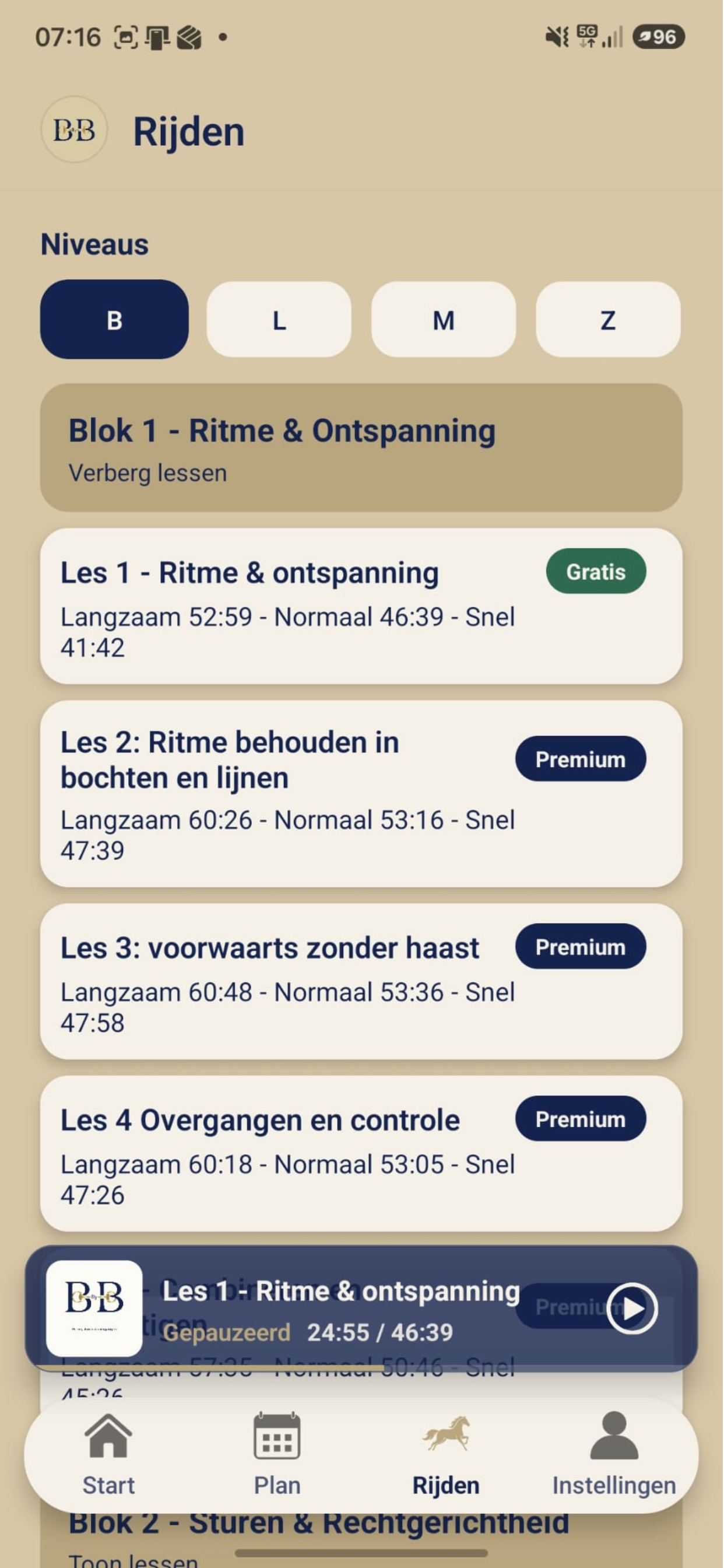 BitByBit lessenscherm preview